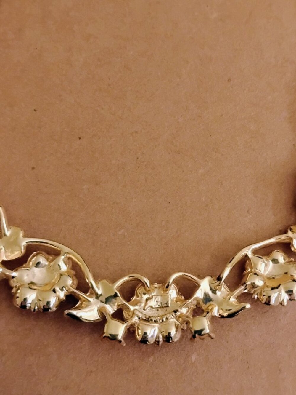 Liz Palacios San Francisco Jet and Crystal Choker Necklace 15 inches. - Picture 3 of 4